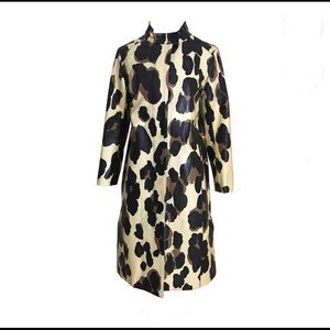 YSL Animal Print Coat in EXCELLENT CONDITION